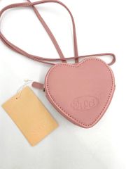新品 SINOON シヌーン 定価23400円 HEART BAG バッグ ソフトピンク ■■◎レディース