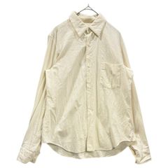 robe de chambre COMME des GARCONS(ローブドシャンブルコムデギャルソン) 1997SS Regular-Collar Basic Shirt レギュラー カラー ベーシック シャツ RB-040110 FREE アイボリー