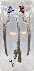 ボークス A3/マブラヴ 限)一刀両断セット(剣3本/武御雷用)