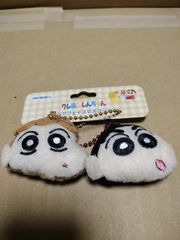 Crayon Shin-chan Shinnosuke Nohara & Himawari Nohara Pair Face Mascot