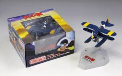 [Used] Diecast Model Car 1/72 Curtiss R3C-0 Covert Seaplane Fighter "Porco Rosso" [62502]