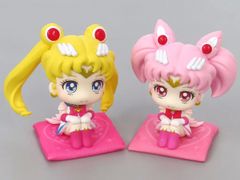 Figure Look Up Super Sailor Moon & Super Sailor Chibi Moon Set "Pretty Guardian Sailor Moon Eternal" Premium Bandai & Sailor Moon Store Limited Edition [Ships within 2 weeks]