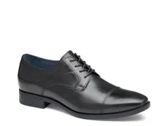 ジョンストンアンドマーフィー メンズ シューズ オックスフォード キャップ Johnston Murphy Gibbons Cap Toe Oxford Black ブラック