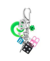バレンシアガ レディース アクセサリー リング Balenciaga Pigalle Collector Earring SilverMulticolor シルバー