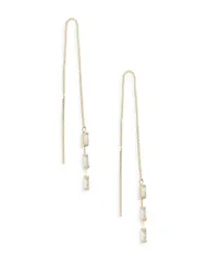 エティカ レディース アクセサリー ピアス・イヤリング Ettika Triple Baguette Chain Threader Earrings Gold ゴールド