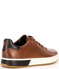 コールハーン メンズ シューズ スニーカー レザー Cole Haan Mens GrandPro Angleace Perforated Leather Sneakers WhiteBlackNic