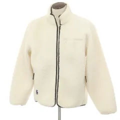 【中古】サタデーズ ニューヨークシティ Saturdays NYC ポリエステル フリースジャケット ホワイト【サイズL】【メンズ】