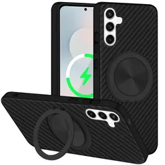 【新品】 対応 Galaxy S25FE ケース TPU リング付き 360°回転 多機能スタンド