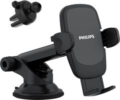 Philips DLK3602 차재 스마트 폰 홀더 흡반 에어컨 송풍구 360°회전 4~7 인치