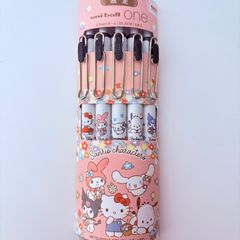 三菱鉛筆 ユニボールワン サンリオキャラクターズ 限定5本セット 黒0.5mm キティ マイメロ クロミ シナモロール ポチャッコ
