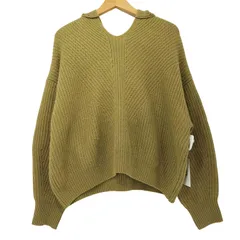 ユナイテッドアローズグリーンレーベルリラクシング UNITED ARROWS green label relaxing HAMILTON ハミルトン ALP アゼ フード プルオーバー ニット レディース 表記無