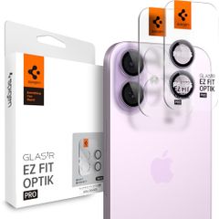Spigen 카메라 렌즈 스크린 프로텍터 [GlasTR EZ Fit Optik Pro] iPhone 시리즈용 [케이스 친화] - 퍼플 [2장팩] t 880d9fcd