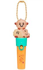 [Used] Collectible Toy Keychain 3. SHOOKY (Suga) "BT21 Light Stick Charm 2"