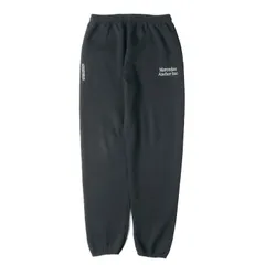 MERCEDES ANCHOR INC メルセデスアンカーインク パンツ ブラック 黒 L ブランドロゴ刺繍 スウェットパンツ ボトムス ズボン【メンズ】【中古】
