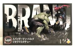 Unopened Happy Lottery "Spider-Man Brand New Day" Last Prize: Spider-Man & Hulk Diorama Statue [F7817-007] 090