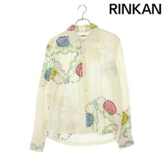 ボーディ Lotus Long Sleeve Shirt ロータス刺繍コットン長袖シャツ メンズ XS/S