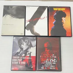 中島卓偉 TAKUI DVD 5本セット 中古品 smmd099750