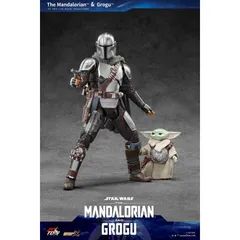 ZD TOYS スター・ウォーズ アクションフィギュア マンダロリアン&グローグー
