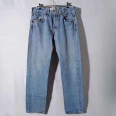 リーバイス Levi's 501 デニム W32 L32 インディゴブルー ストレート レギュラー アメカジ アメリカ 古着 H104