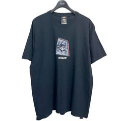 HUF Marvel Black Suit Spider-Man Tee Spider-Man Print T-Shirt 8071000184818