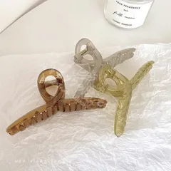 【新品未使用クリップ髪飾りヘアピン女性夏後頭部サメ髪挟みグリップ大サイズ髪飾り気質ネットレッド2022年新型 CCVZSP1120P162