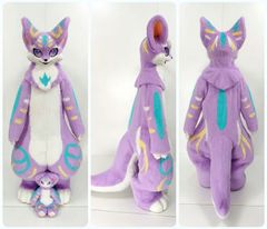 着ぐるみヘッド ウサギ耳 ライトピンク 兎面 全頭ヘッド ケモノ マスク