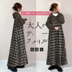 ロングワンピース   レディース 即購入OK ワンピース   ロングパーカー フード付き バブルスリーブ 長袖 ロング丈 チェック柄 切り替え 体型カバー ゆったり シンプル カジュアル おしゃれ かわいい 秋 冬xzzhang710