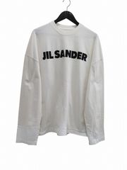 ジルサンダー JIL SANDER Tシャツ 長袖 J22GC0136 J45148 ホワイト M メンズ