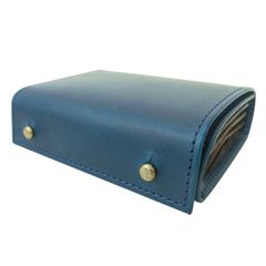 [エムピウ]m+ 折り財布 millefoglie 2 P30 MF2p30 blue [ブルー]