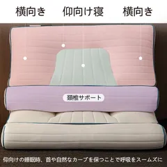 低反発 枕 48×74cm 頸椎サポート 肩こり ストレートネック 安眠 寝返り改善 夏用 ギフト コンフォートデザイン