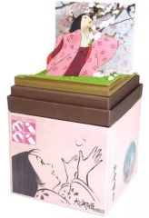 [Used] Plastic Model Kit: Studio Ghibli Mini - The Tale of Princess Kaguya: Under the Cherry Tree - "Miniature Art Kit Studio Ghibli Series" [MP07-108]