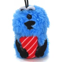 【中古】ぬいぐるみマスコット・ぬいぐるみバッジ パペットスンスン(まぐろ) 指人形マスコット 「スシロー×パペットスンスン第2弾」 対象ドリンク注文特典