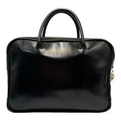 Katsuyuki Yoshida for COMME des GARCONS(カツユキヨシダフォー コムデギャルソン) Aoyama-Exclusive Box Calfskin Leather Handbag 青山限定 ボックス レザー ハンドバッグ