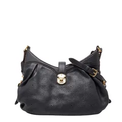 ルイ ヴィトン モノグラム マヒナ XS ショルダーバッグ M95660 ノワール ブラック レザー レディース LOUIS VUITTON【1-0291445】