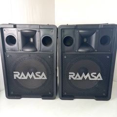 フリマ王RAMSA 大型スピーカー WS-A200 ペア　動作品　廃盤品② フリマ王様専用RAMSA 大型スピーカー WS-A200 ペア 動作品 廃盤品①