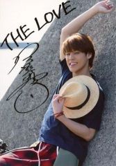 【中古】生写真(男性) 宮野真守/印刷サイン・メッセージ入り/CD「THE LOVE」TOWER RECORD特典ブロマイド