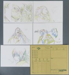 [Used] Original Illustration Board - Jujutsu Kaisen 0 Movie Version - Reproduction Original Drawing with Cut Bag - Suguru Geto