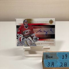 2005-06 Upper Deck Ultimate Collection Cam Ward 直筆サインカード Carolina Hurricanes Ultimate Signatures  カード