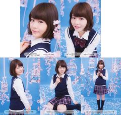 [Used] Photo Set (AKB48/SKE48) ◇HKT48/Chihiro Anai/HKT48 Chihiro Anai Graduation Commemorative Special Project Select Photo Set (No.76/No.77/No.78/No.79/No.80) Complete Set of 5