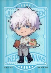 [Used] Character Card Satoru Gojo Clear Card "Jujutsu Kaisen x IKEPRI CANVAS" Merchandise Purchase Bonus