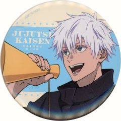 [Used] Badges and Pins Satoru Gojo(No frame) Original illustration can badge "Sega Chansey Lottery for the 5th Anniversary of the Anime "Jujutsu Kaisen" - Special Day! Prize J