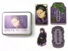 【中古】シール・ステッカー 不死川玄弥 缶入りステッカーセット＜鬼殺隊士＞ 「鬼滅の刃」 アニメイトガールズフェスティバル2025グッズ 通販限定