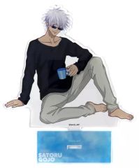 [Used] Acrylic Stand・Acrylic panel Satoru Gojo acrylic Stand Relax Series (Newly Illustrated) "Jujutsu Kaisen Jujutsu High School Holiday Fair at Animate"