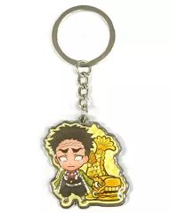 [Used] Merchandise: Himejima Gyomei (Golden Orca 2) Metal Keychain "Demon Slayer: Kimetsu no Yaiba" Nagoya Limited Edition