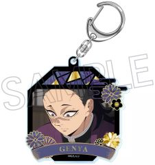 [Used] Keychain Genya Shinazugawa Mother-of-pearl style series acrylic keychain vol.4 "Demon Slayer: Kimetsu no Yaiba"