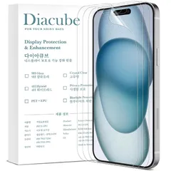 【新品】 【リアルタイム傷自動修復】DIACUBE iPhone 11 Pro Max/XS Max 用 TPU-EPU 素材 自動修復抗菌フィルム【3枚セット】柔らかいTPU-EPU 素材ふぃるむ【ホコリゼロ簡単貼り付け・位置合わせジグ付き】割れない 95%