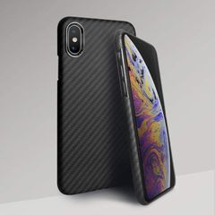 [신품] monCarbone HOVERKOAT for iPhone XR 케블라 소재 (매트, iPhone XS Max)