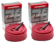 Vittoria Latex Tubes, Set of 2, RVC 700c, Presta Valve 48mm (700x25/28c) [Parallel Import] pms