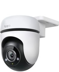 TP-Link Tapo 2K Outdoor Security Camera with Pan/Tilt Function, Smart Motion Tracking King Features: 3-megapixel camera, built-in light, night vision, IP65 waterproof and dustproof rating, 1-year warranty. (Tapo C510Wpms)
