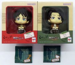 Figure Look Up Eren Yeager& Levi Set Attack Titan"MegaHouse Shop & Premium Bandai Exclusive [Ships within 2 weeks]"